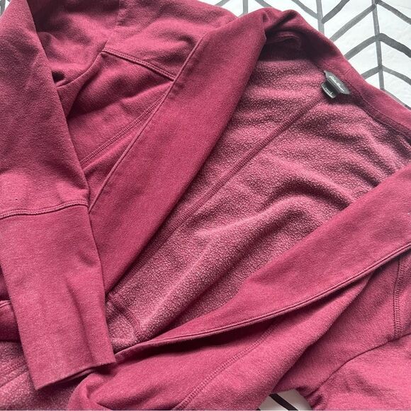 Eddie Bauer Size L Women's Camp Fleece Wrap Cardigan - Picture 1 of 4